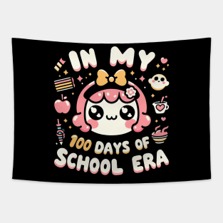 In My 100 Days of School era -  Celebrate your 100 days of school Tapestry