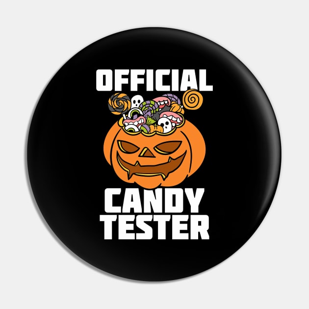 Halloween Official Candy Tester Pin by Tatjana  Horvatić