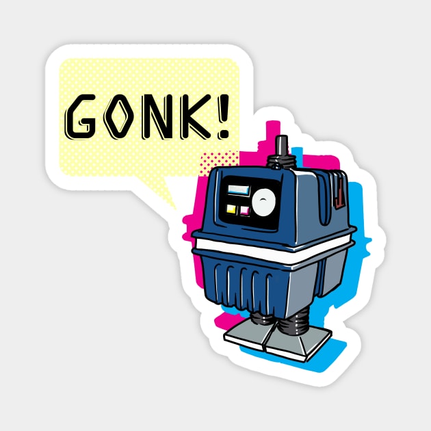 GONK! Magnet by Doc Multiverse Designs