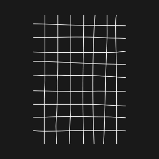 Wonky grid lines T-Shirt