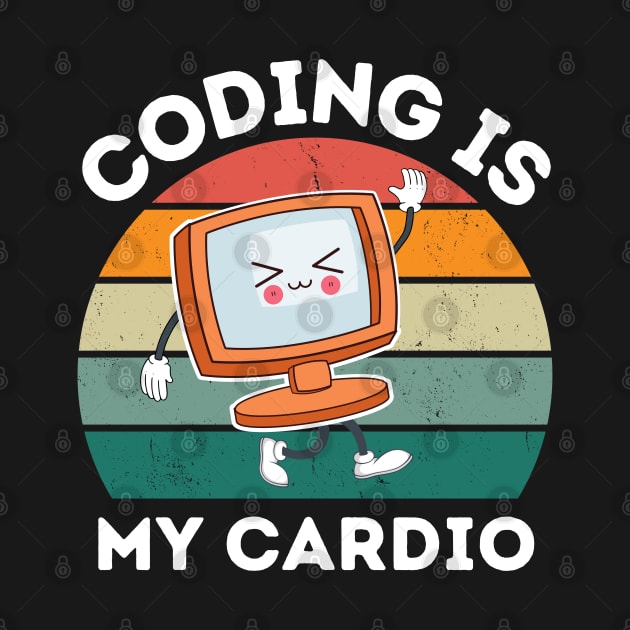 Coding Is My Cardio Funny Coding by starryskin