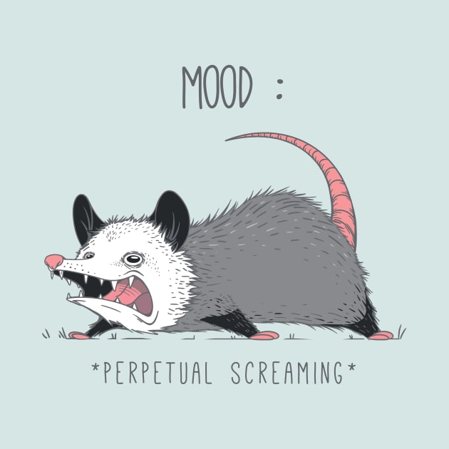 Mood Possum by ChocolateRaisinFury