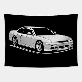 Jdm silvia white 1 Tapestry