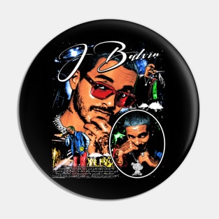 J Balvin Vintage Bootleg Pin