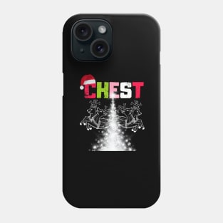 Chest Nuts Christmas Shirt Funny Matching Couple Chestnuts Phone Case