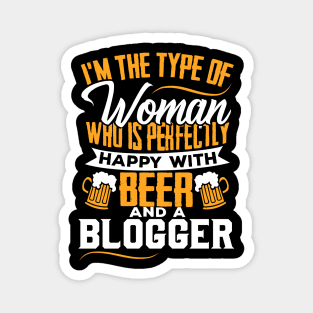 Blogger's Wife Girlfriend Blog Blogging Magnet