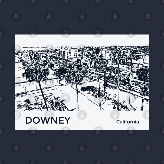 Downey California by Lakeric