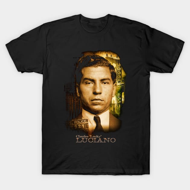 Lucky Luciano T-Shirt Lucky Luciano T-Shirt
