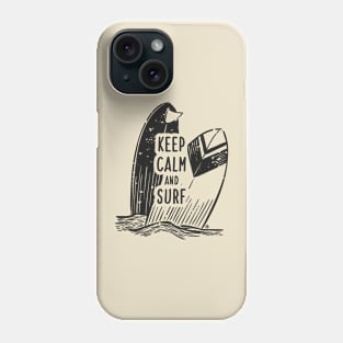 Keep Calm and Surf Phone Case