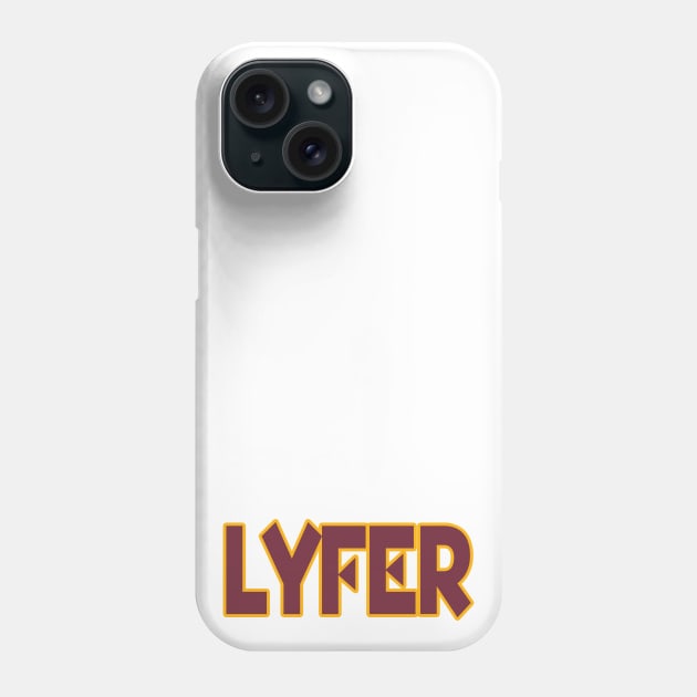 DC LYFER!!! Phone Case by OffesniveLine