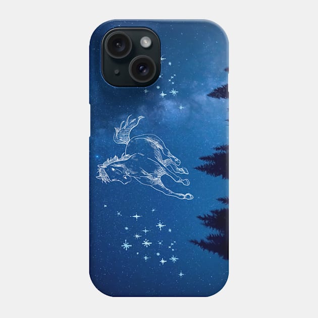 Ghost Horse Phone Case by Finn Art by MB