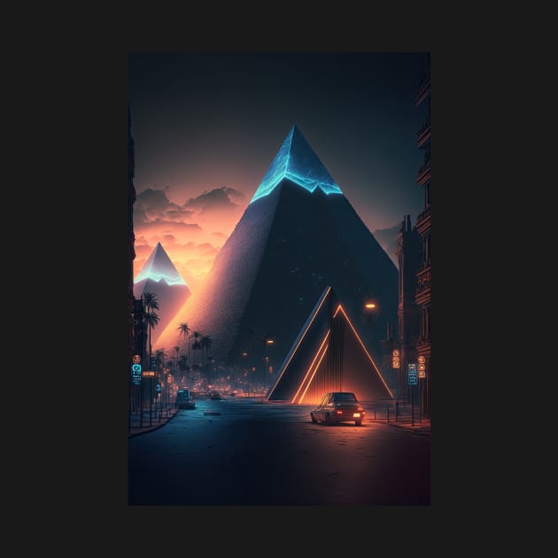 Cyberpunk Pyramid by Art8085