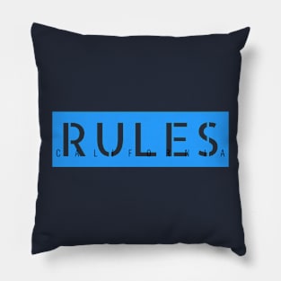 rules california Pillow