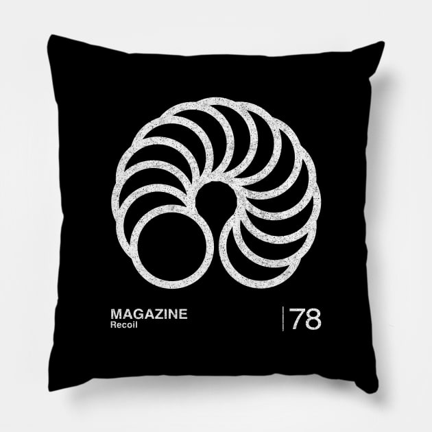 Recoil  / Minimalist Graphic Fan Artwork Design Pillow by saudade