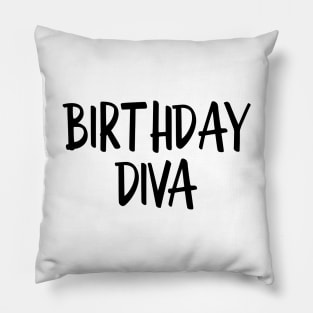 Birthday Diva Pillow