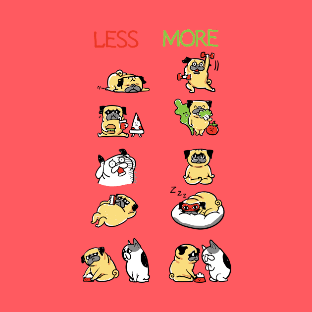 New Years Resolution with The Pug by huebucket