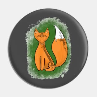 Celtic Fox Pin