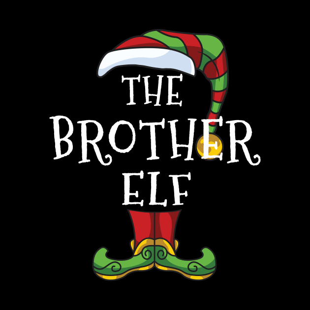 Brother Elf Family Matching Christmas Holiday Group Gift Pajama by BeesTeez