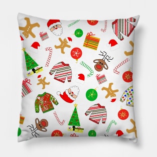 EVERYTHING Christmas Ugly Christmas Sweater Pillow