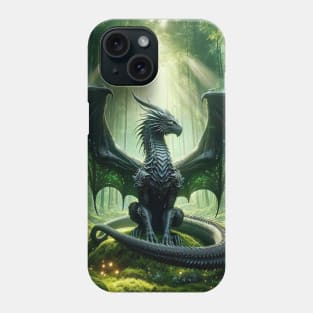 Luminous Sovereign: The Forest Throne Phone Case