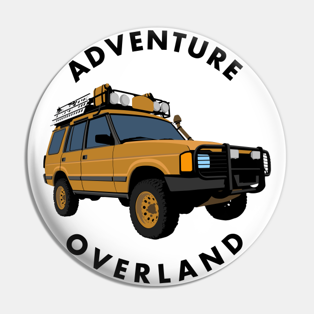 Adventure Overland Discovery Overland Pin TeePublic