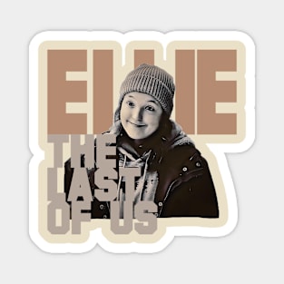 the last of us bella ramsey as ellie design Magnet