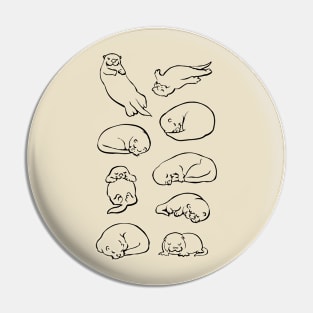 More Sleep Otter Pin