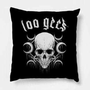 100 gecs in the darkness Pillow