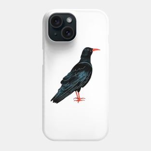 Cornish Chough, Cornwall Phone Case