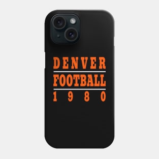 Denver football Classic Phone Case