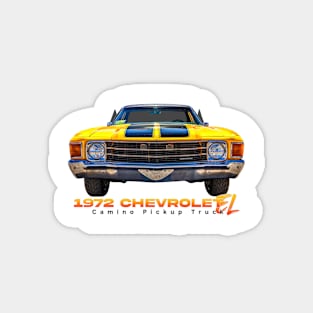 1972 Chevrolet El Camino Pickup Truck Magnet