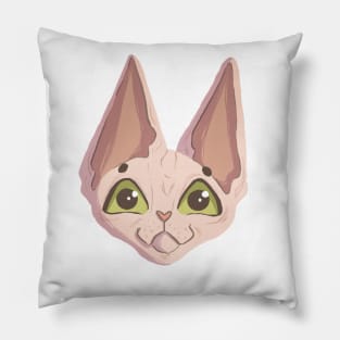 Sphinx Cat Head Pillow