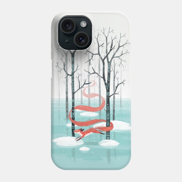 Winter spirit Phone Case by Freeminds