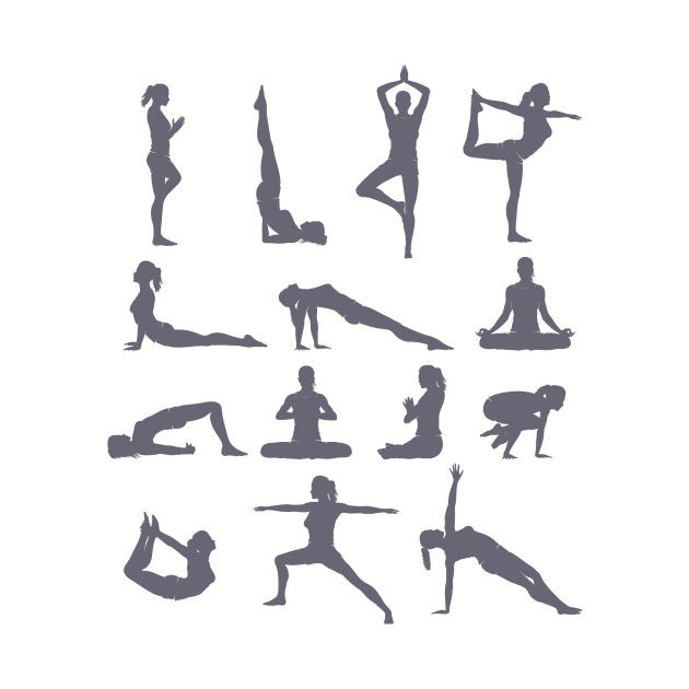 Yoga Teacher Instructor Poses and Postures by merkraht