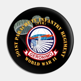 501st Infantry Regiment - WWII Pin