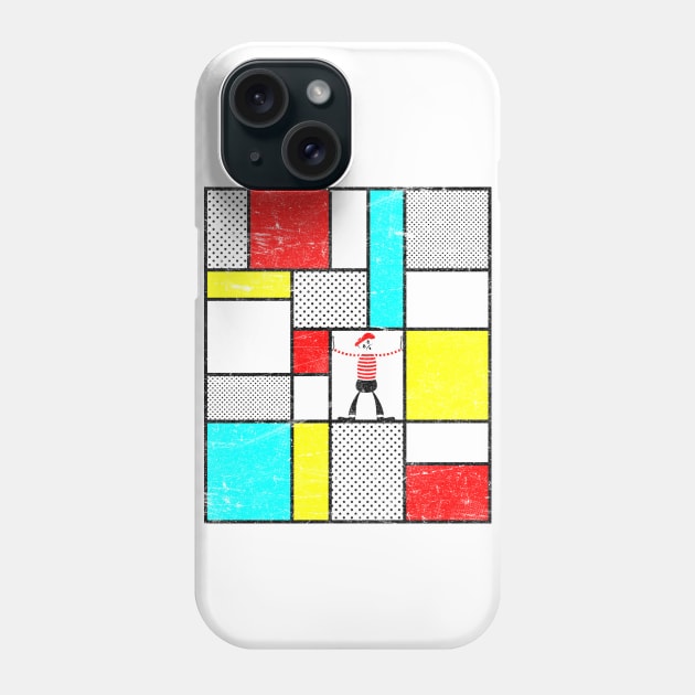 Mondrian's Mime Phone Case by BeanePod