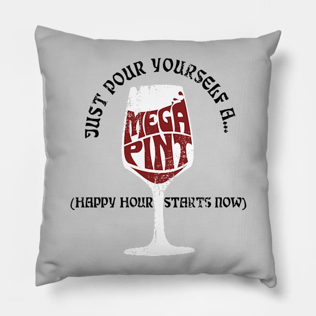 Mega Pint Pillow by zerobriant