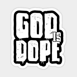 GOD IS DOP , Christian Jesus Faith Believer Magnet