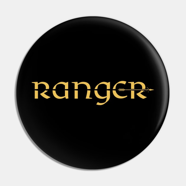 The DnD Classes: Ranger Pin by Bivins Brothers Creative