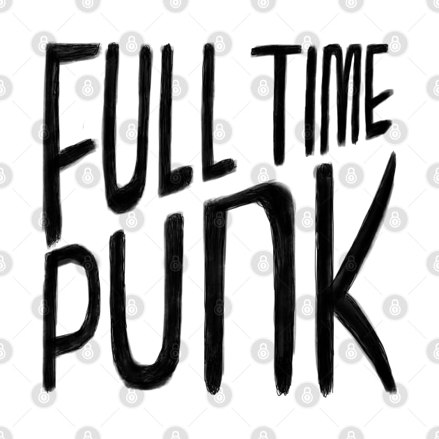 Punk Music, Full Time Punk by badlydrawnbabe