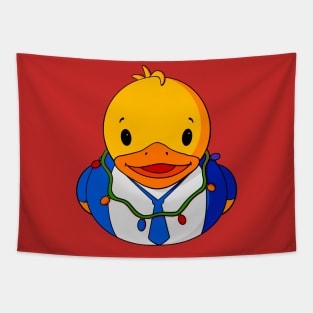 Christmas Vacation Rubber Duck Tapestry