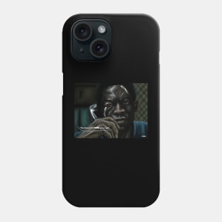 Snowfall "Pep Talk" Franklin Saint portrait (digital) Phone Case