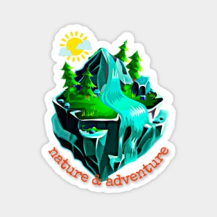 Nature and adventure Magnet