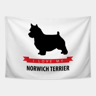 I Love My Norwich Terrier Tapestry