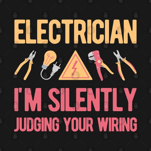 Funny Electrician by TheVintageChaosCo.