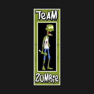 Team Zombie Funny Halloween Zombie T-Shirt