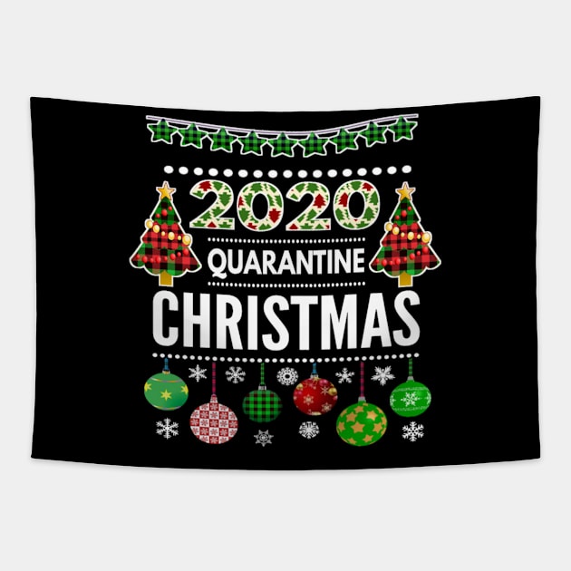 Quarantine Christmas gift 2020 | Family Christmas | Family Matching Christmas Tapestry by Rabie