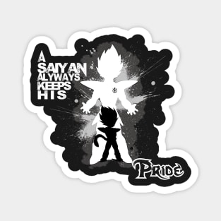 Vegeta Prince Of Saiyans Magnet