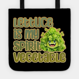 Lettuce is My Spirit Vegetable Tote