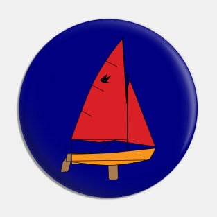 Mirror Dinghy Sailboat Pin